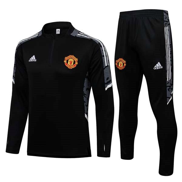 Sweatshirts Manchester United 2022 Schwarz